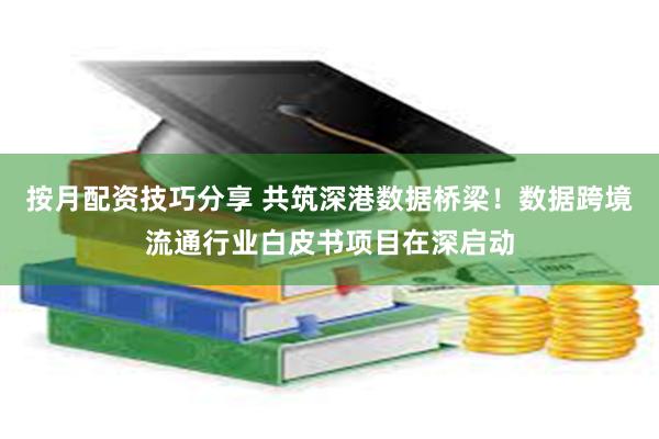 按月配资技巧分享 共筑深港数据桥梁！数据跨境流通行业白皮书项目在深启动