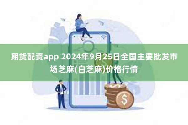 期货配资app 2024年9月25日全国主要批发市场芝麻(白芝麻)价格行情